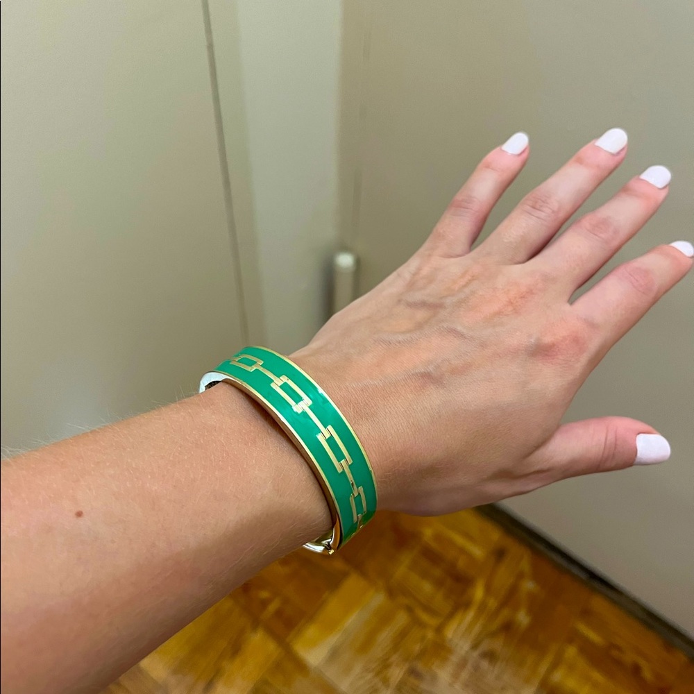 Teal Bangle Bracelet